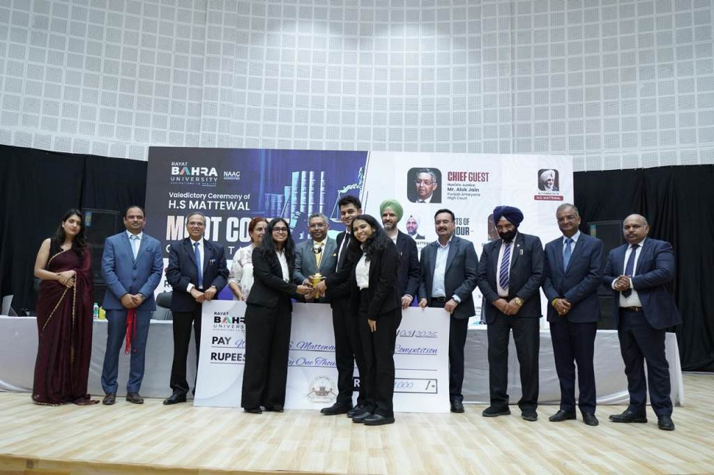 Twoday HS Mattewal Memorial Moot Court Competition concludes in grand style at RBU